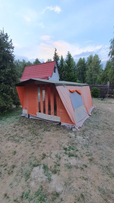 Namiot duzy prl 4 osobowy