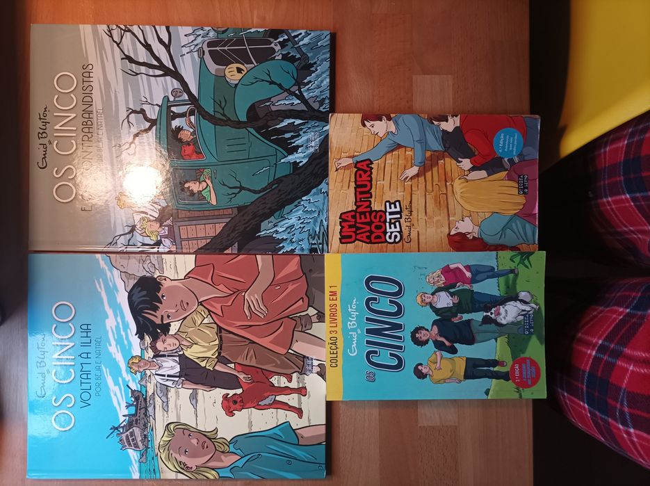 Livros de diversos tipos