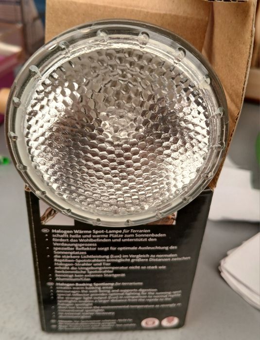 Lampa grzewcza do terrarium