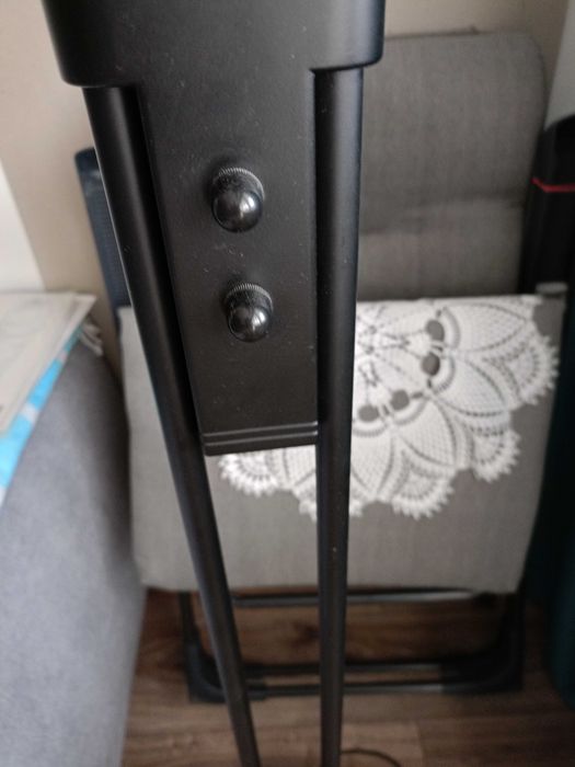 Lampa stojąca ze ściemniaczem , 2 źródła światła