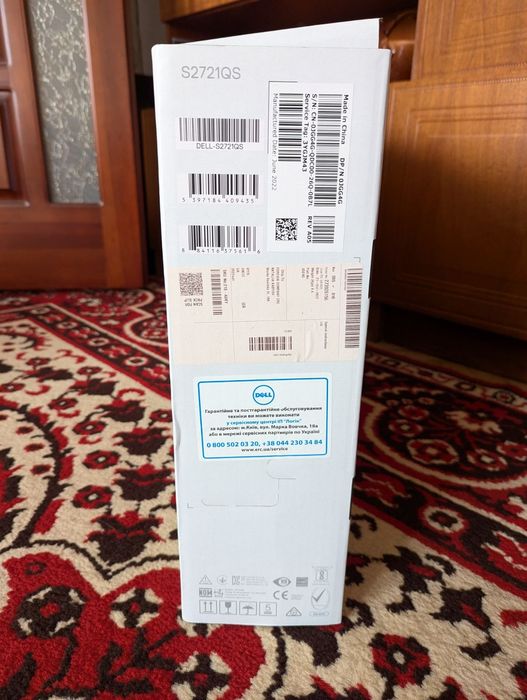 Монітор 4k 27" Dell S2721QS (210-AXKY)