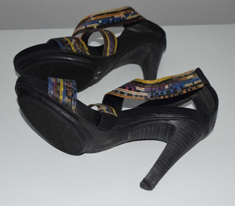 Sapatos de senhora, n.º 38, Cafènoir, como novos, 100% pele genuína