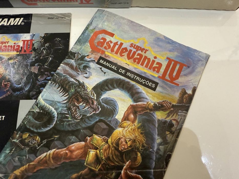 Jogo Super Nintendo / SNES Super Castlevania IV