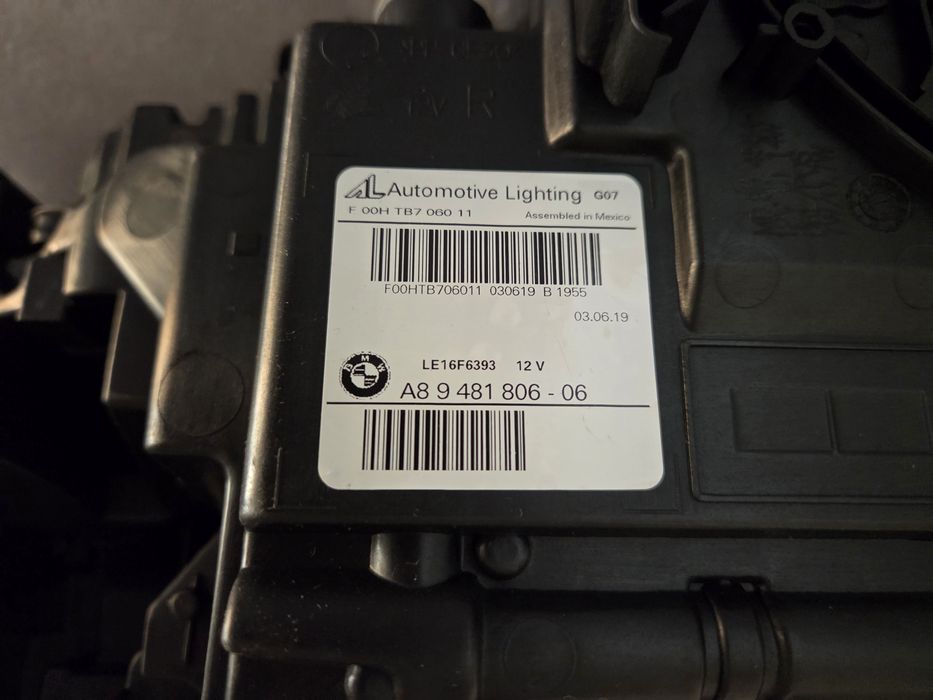 Фара права BMW X7 G07 2019-2022 Laser USA
