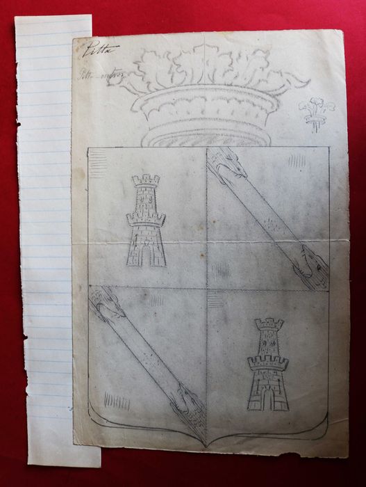 Armas de PITA estudo para um brasão