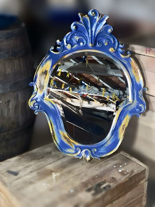 Espelho personalizado.