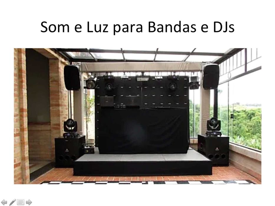 Som Iluminação para Bandas Eventos e DJS, Show de Samba do Brazil