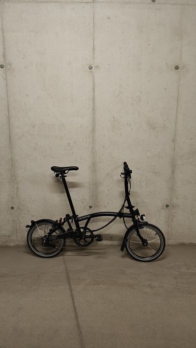 Brompton C-line Explore M6L - dynamo i teleskop