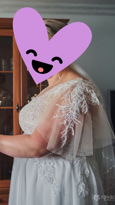 Piękna sukienka ślubna