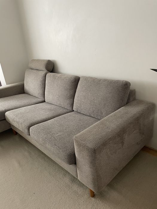 Sofá 3 lugares BoConcept com chaiselong