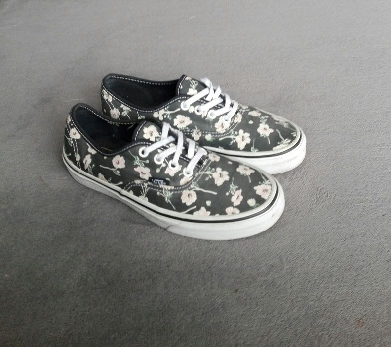 Jak nowe vans oryginalne buty sportowe trampki w kwiatki rozm 36,5 37