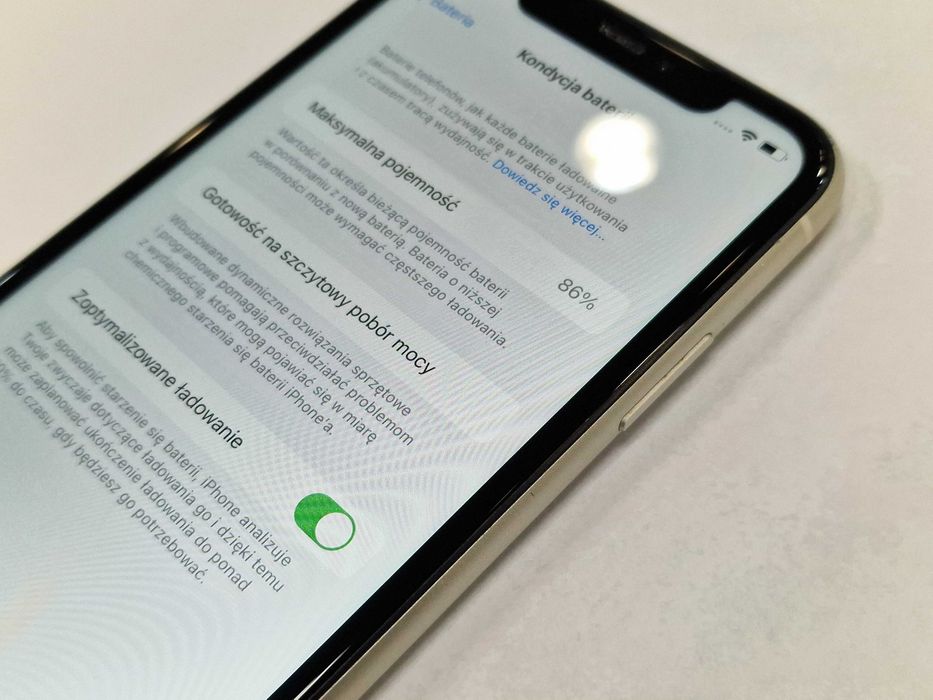 Iphone 11 256GB/ White/ Bat 86%/ Grade A-/ Gwarancja + ładowarka