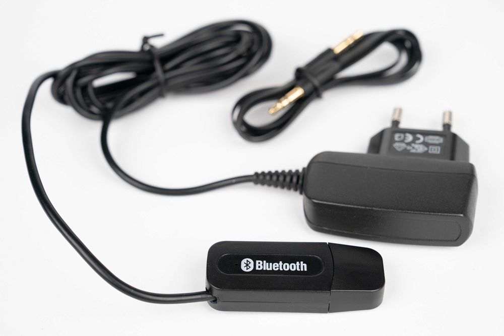Bluetooth адаптер AUX 3.5мм USB аудіо ресивер безпровідний блютуз з БЖ