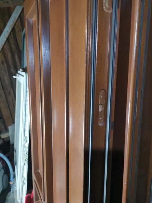 Skrzydlo drzwiowe lite drewno