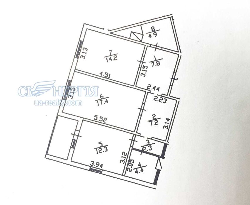 2-rooms apartment apartment by the address st. Kievskaya (area 72,7 m²) - Atlanta.ua - photo 2