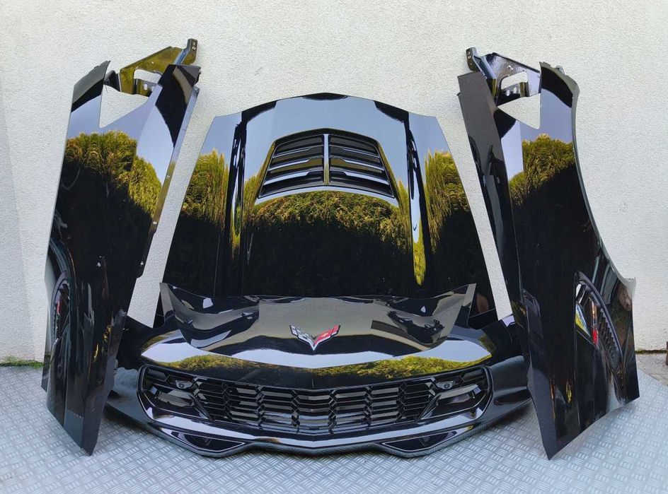 Бампер капот крыло фары комплект Chevrolet Corvette C7 C8 Разборка
