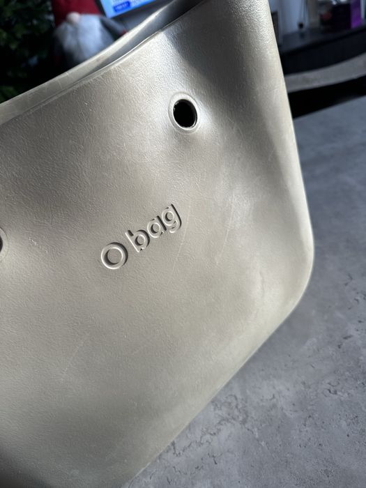 Oryginalne body O bag obag standard size torba torebka beżowy szary