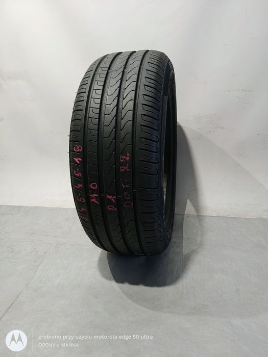 1xPirelli Cinturato P7 245/45R18 Letnie Sztuka 6.6mm 0122 Uzywane