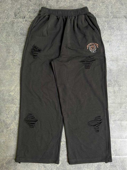 Штани Project GRAILZ G/R спортивки sweatpants distressed сірі штаны