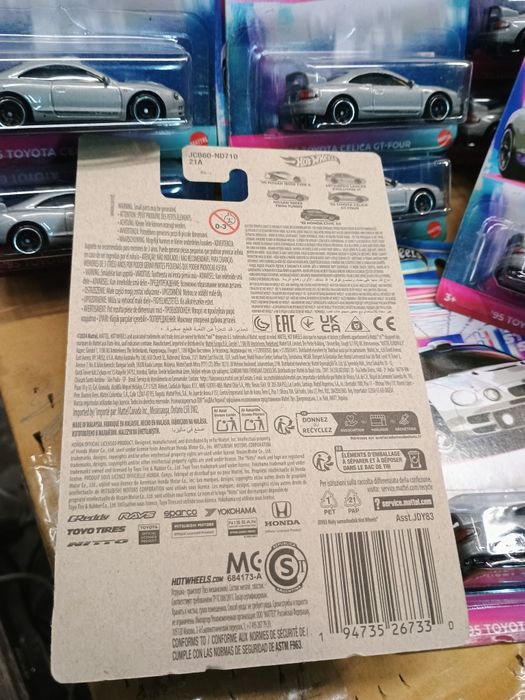 Hot Wheels 95  toyota celica GT four mowy resorek autko