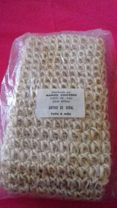Faixa esfoliante de sisal nova