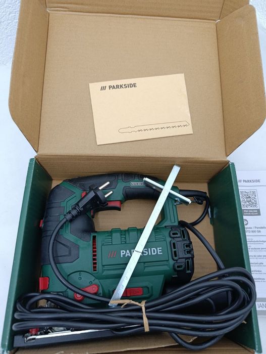 Маятниковий електролобзик Parkside PSTD 800 G6, лобзик парксайд мереже