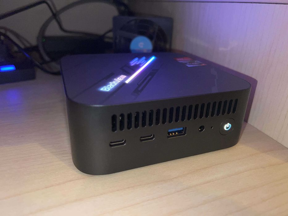 Mini PC Blackview Mp100 com AMD Ryzen 5 7430u, 16 GB, 512 GB, Wi-Fi 6, Windows 11 Pro