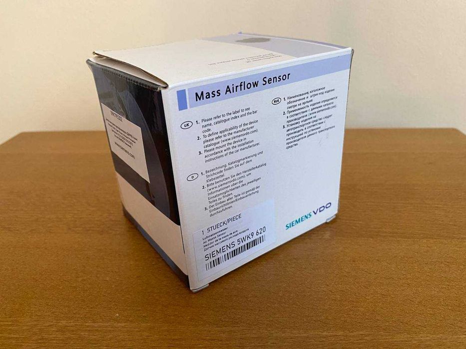 ДМРВ розходомір расходомер Siemens VDO Renault Opel (моделі в описі)