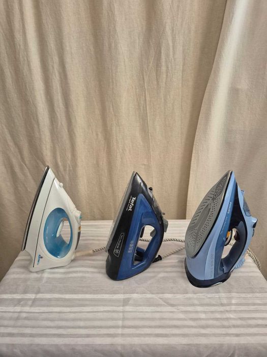 Lote de Ferros de Engomar e Vaporizador (Rowenta, Philips, Tefal, Braun) - Venda Individual ou Conjunto