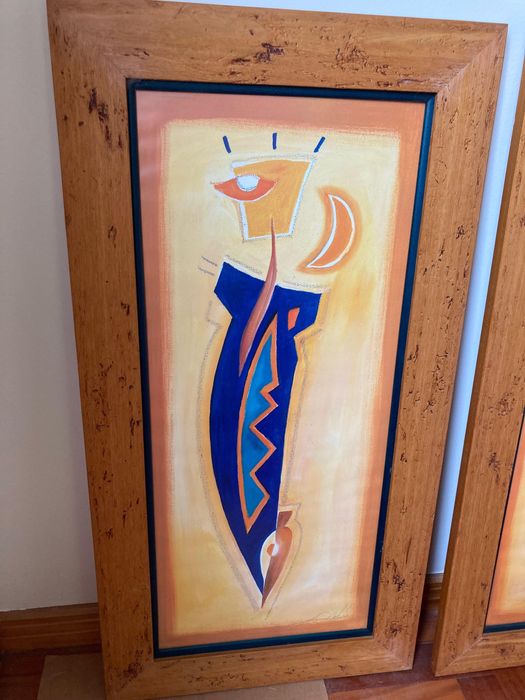 Quadro madeira em excelente estado