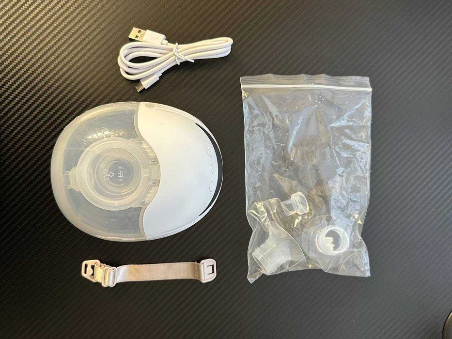 Молоковідсмоктувач Wearable Electric Breast Pump + пакети для зберіг.
