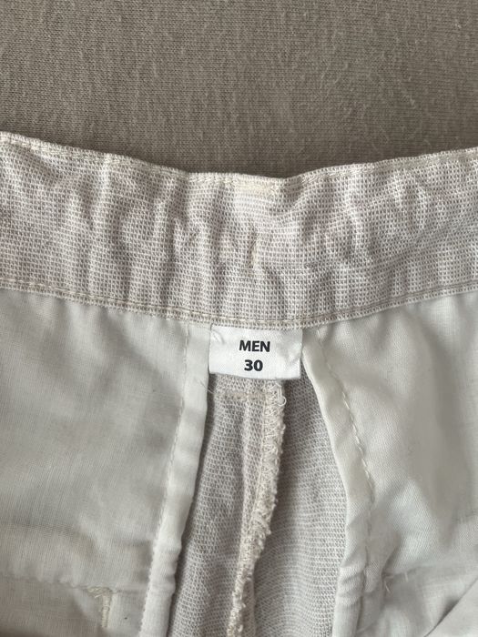 Spodnie bawełniano lniane, rozmiar 30