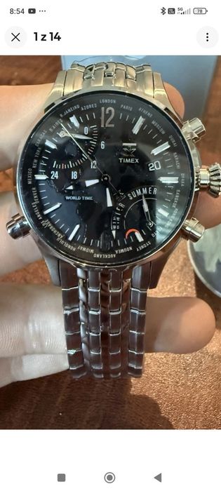 Timex TX Technoluxury Tytanowy
