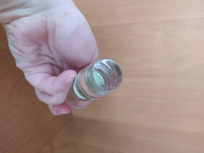 Duży korek szklany do karafki