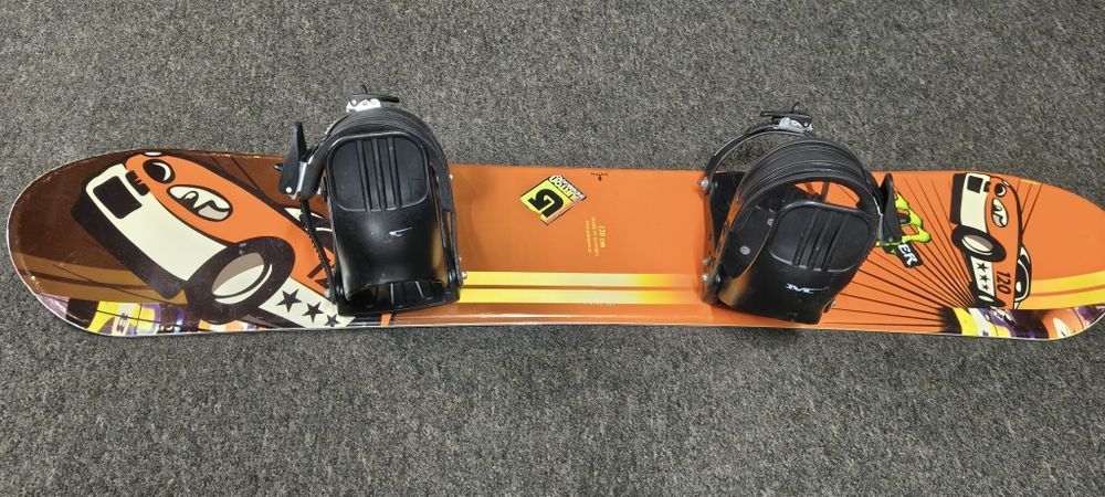 Deska snowboardowa 120cm NIDECER + wiązanie