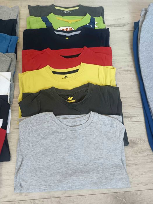 Zestaw 14x bluzka + 2x spodnie dresowe super paka
