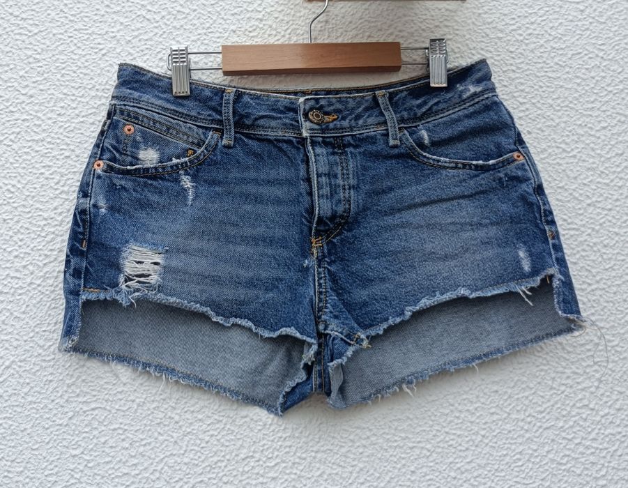 Calções de ganga Benetton