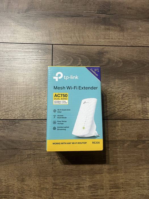 Wzmacniacz sieci TP-LINK RE200 2.4 / 5 GHz
