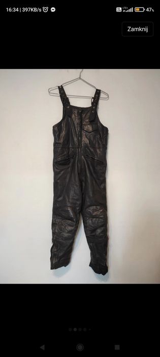 Kombinezon motocyklowy skórzany Cockpit