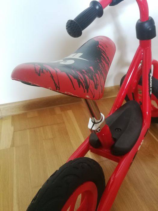 Rowerek biegowy Milly Mally Dusty 10" gratis koszyk i kask