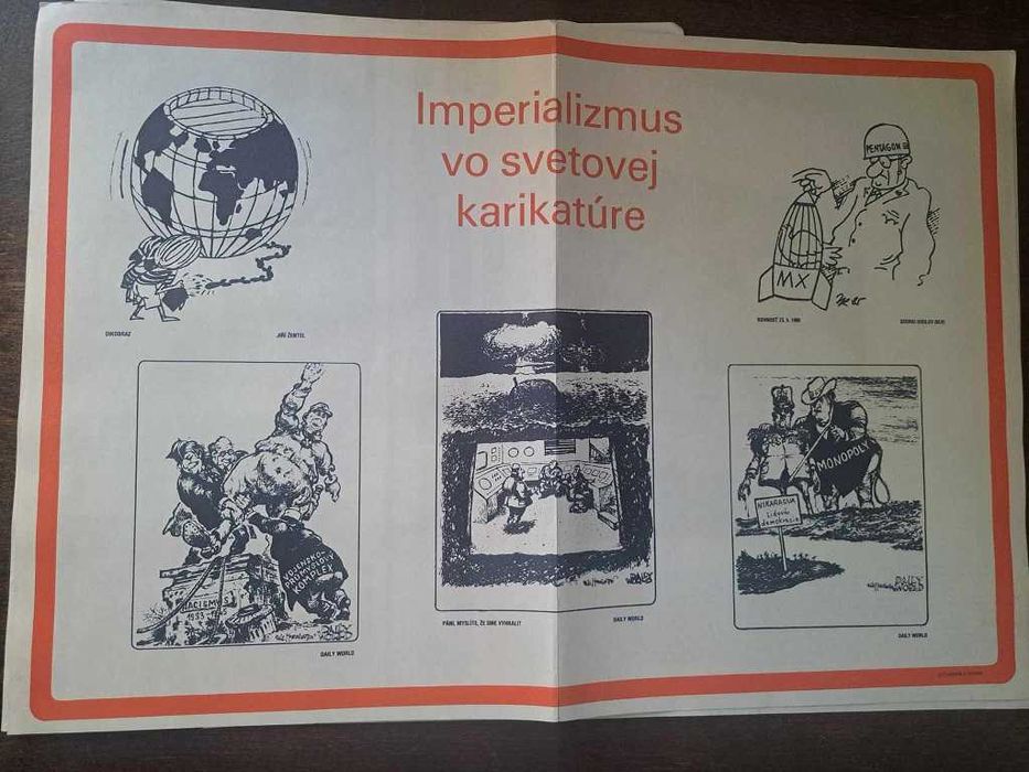 Plakaty propagandowe Czechosłowacja