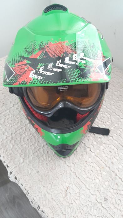Kask na motor lub quada