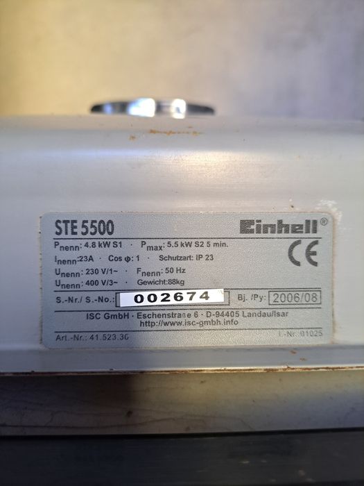 Генератор бензиновий EINHELL 5,5 кВт