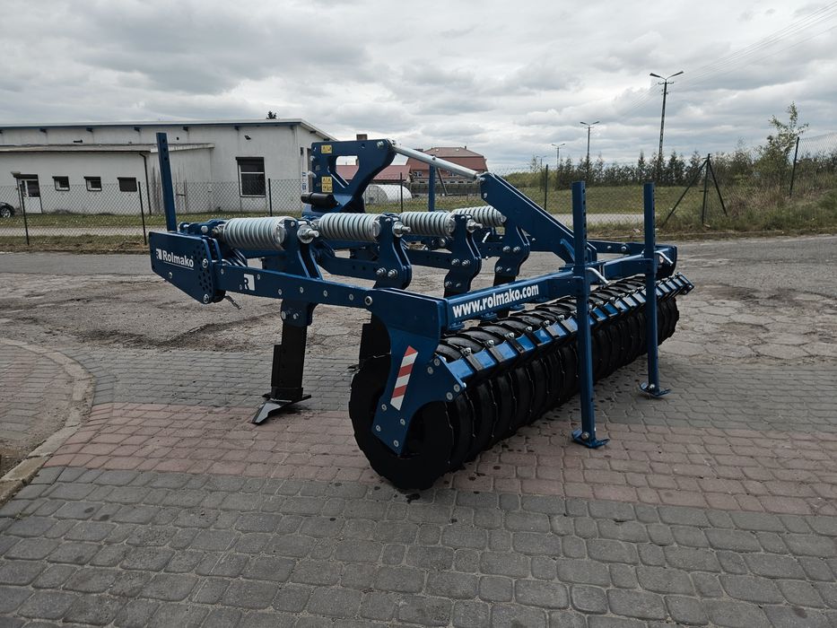 Głębosz Spulchniacz Rolmako STROM 3.0M 4 zęby  wał stalowy fi 600mm