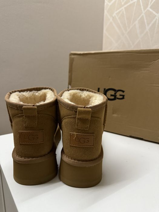 Жіночі уггі UGG Classic Ultra Mini Chestnut 36,37