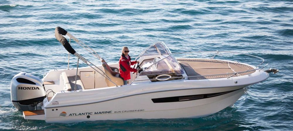 Nowa łódź Atlantic Marine 690 Sun Cruiser od ręki Eskapader Płock