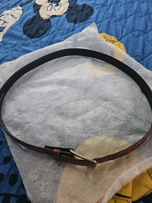 Pasek ze skóry węża