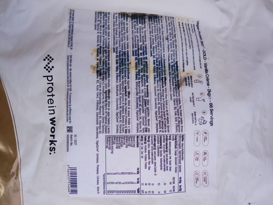 Zestaw 2x 2 kg odżywka wegańska protein works