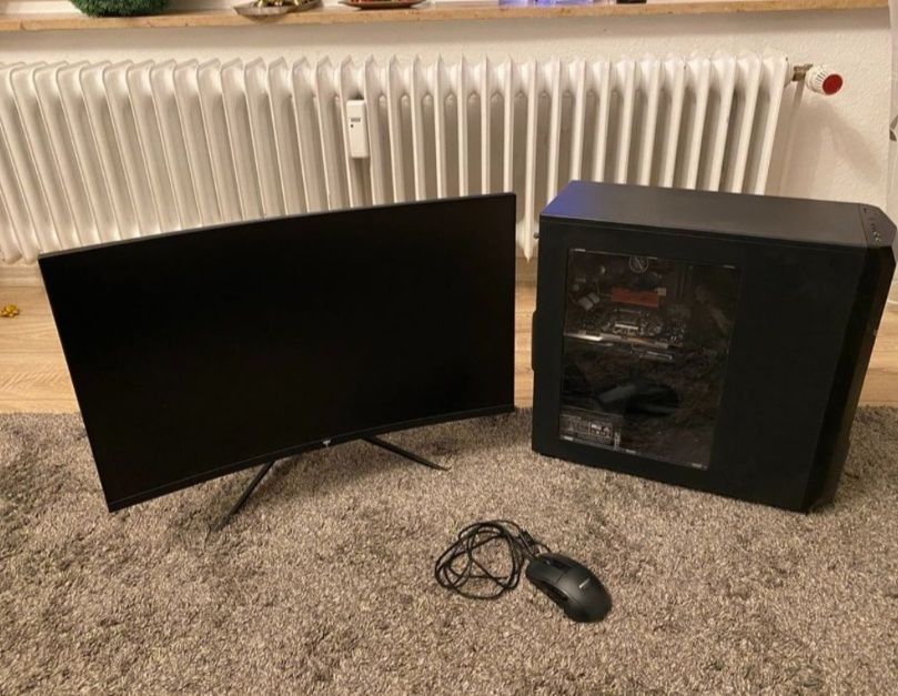 Продаю ігровий пк разом з монітором 180 HZ  2K