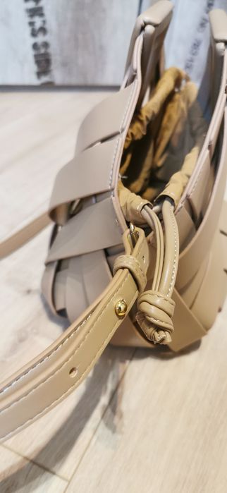Torebka damska beżowa